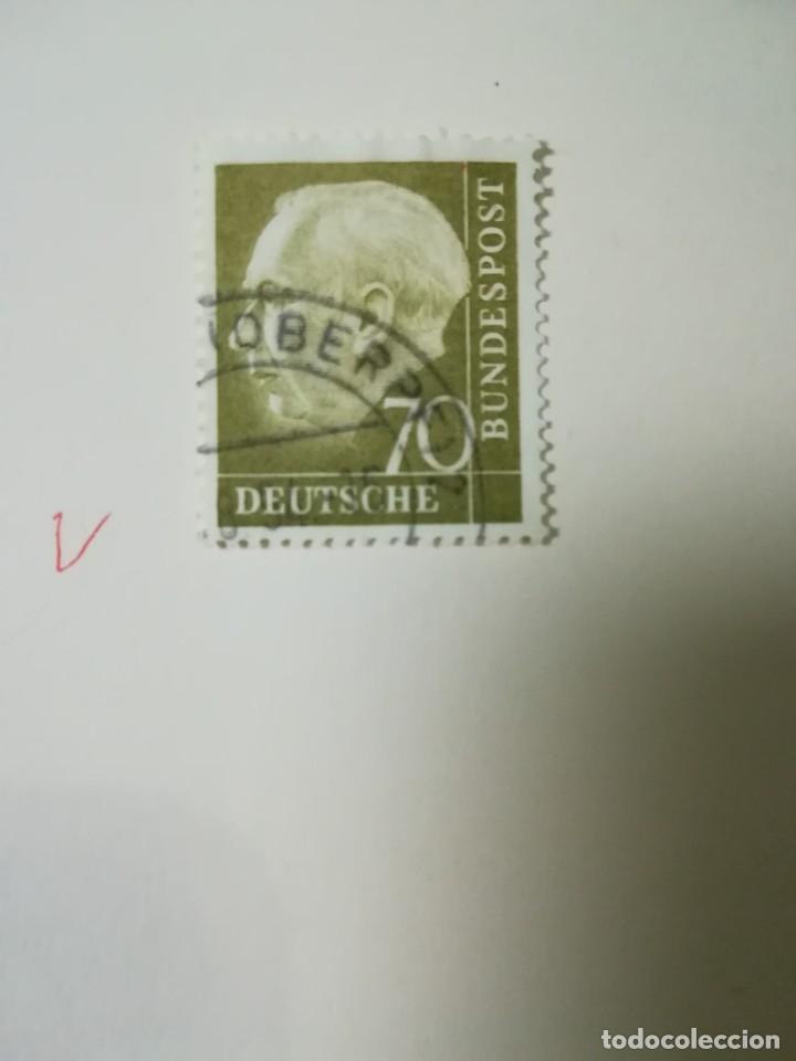 Stamps: REPUBLICA FEDERAL ALEMANA A&Ntilde;O 1954 YT 71 C