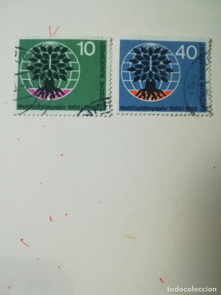 Stamps: REPUBLICA FEDERAL ALEMANA A&Ntilde;O 1960 YT 199 Y 200