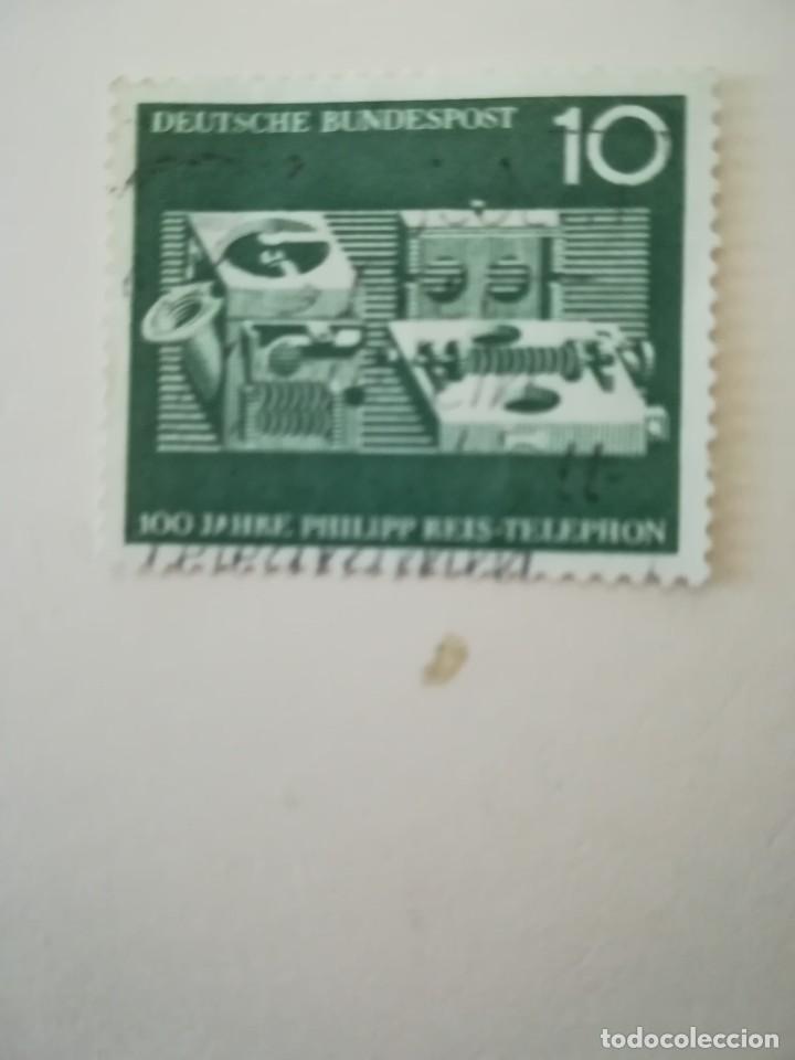 Stamps: REPUBLICA FEDERAL ALEMANA A&Ntilde;O 1961 YT 245