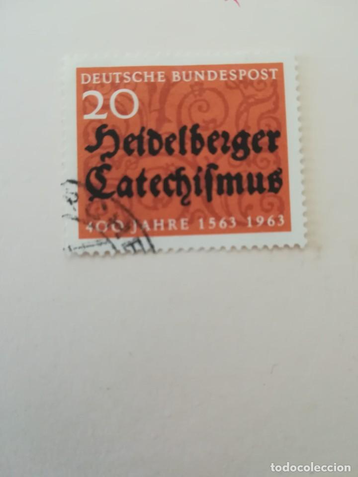Stamps: REPUBLICA FEDERAL ALEMANA A&Ntilde;O 1963 YT 268
