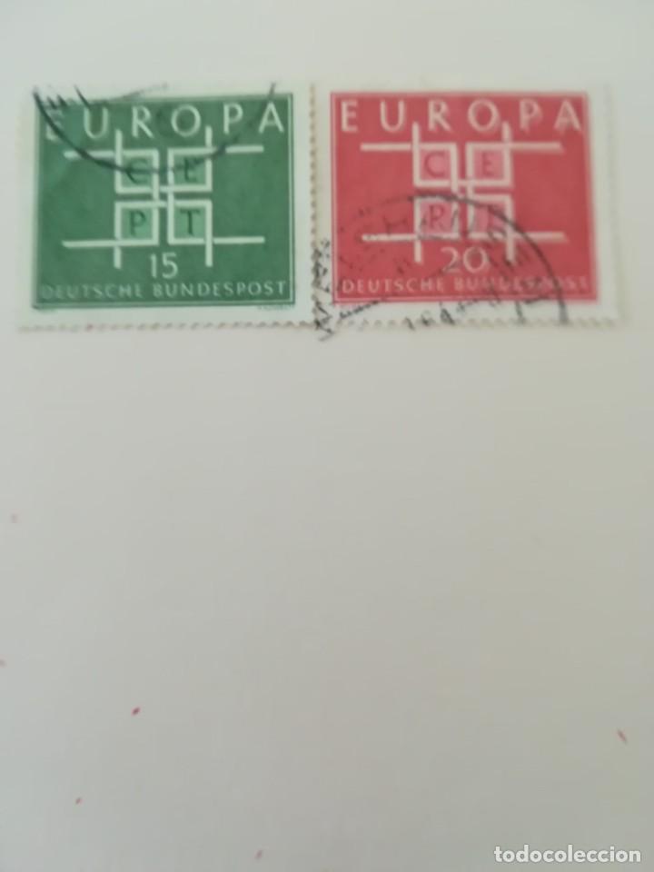 Stamps: REPUBLICA FEDERAL ALEMANA A&Ntilde;O 1963 YT 278 Y 279