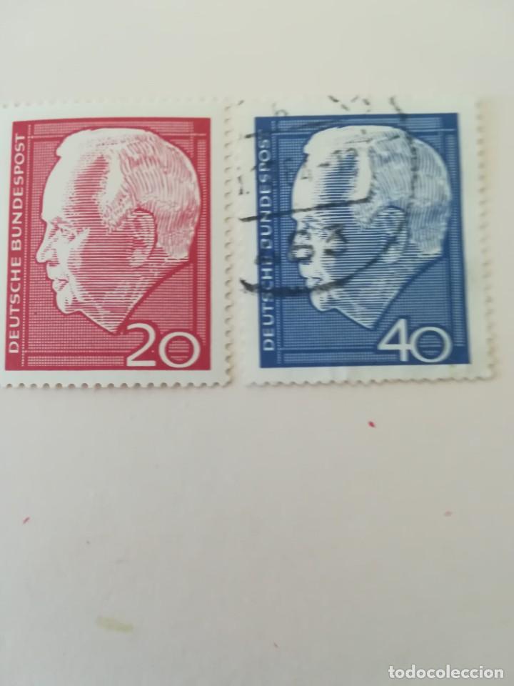 Sellos: REPUBLICA FEDERAL ALEMANA A&Ntilde;O 1964 YT 305 Y 306