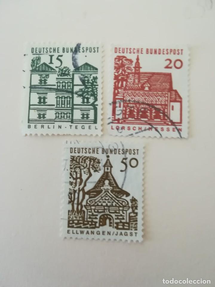 Stamps: REPUBLICA FEDERAL ALEMANA A&Ntilde;O 1965 YT 323-24 Y 26