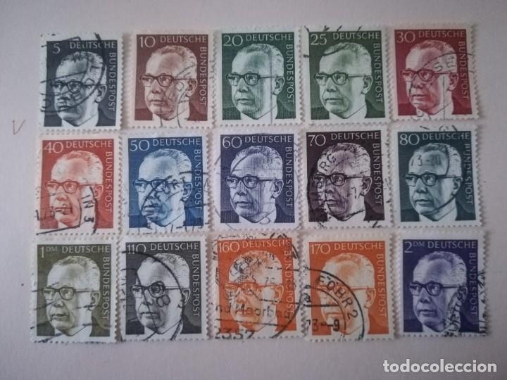 Stamps: REPUBLICA FEDERAL ALEMANA A&Ntilde;O 1970