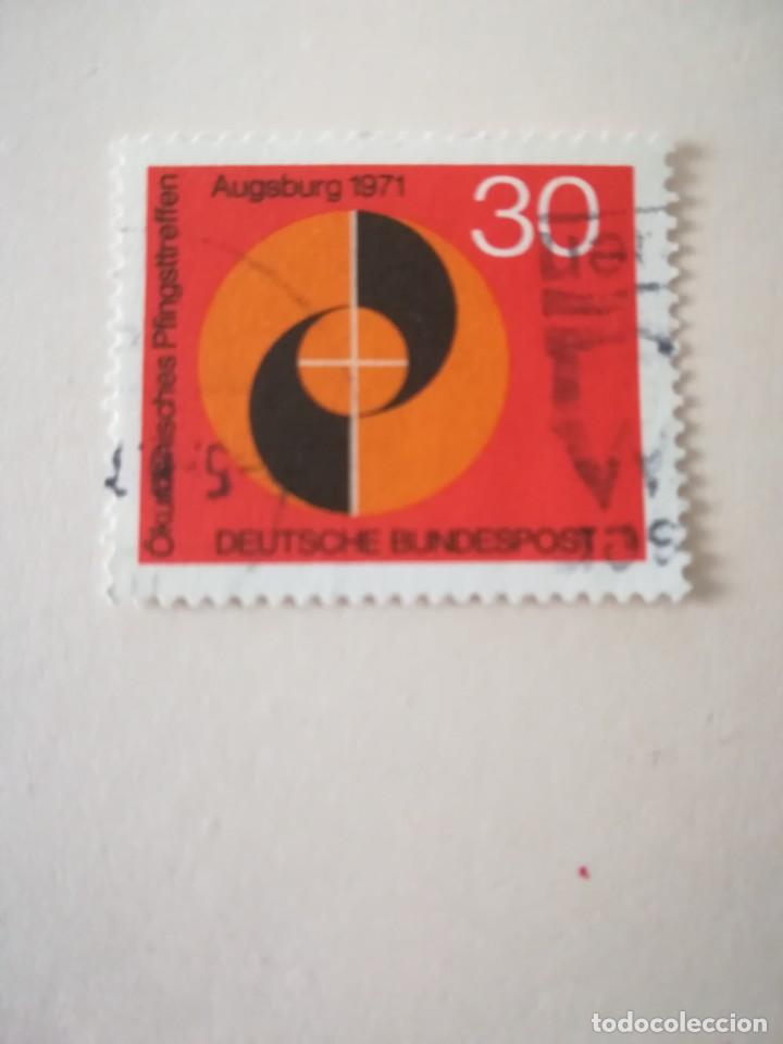 Selos: REPUBLICA FEDERAL ALEMANA A&Ntilde;O 1971 YT 543