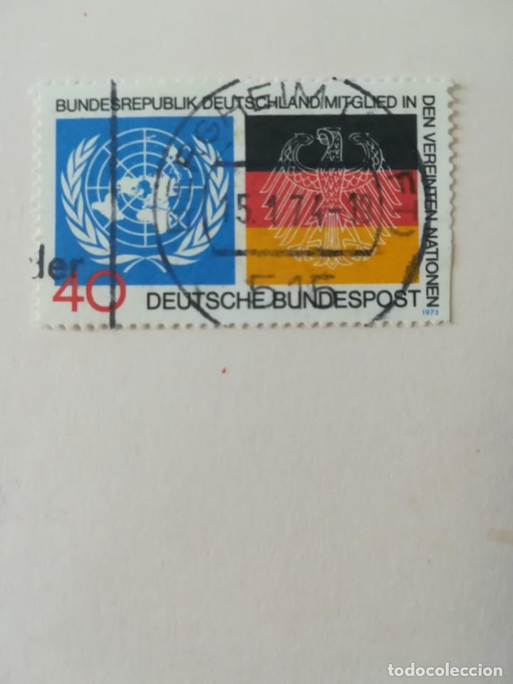 Sellos: REPUBLICA FEDERAL ALEMANA A&Ntilde;O 1973 YT 628