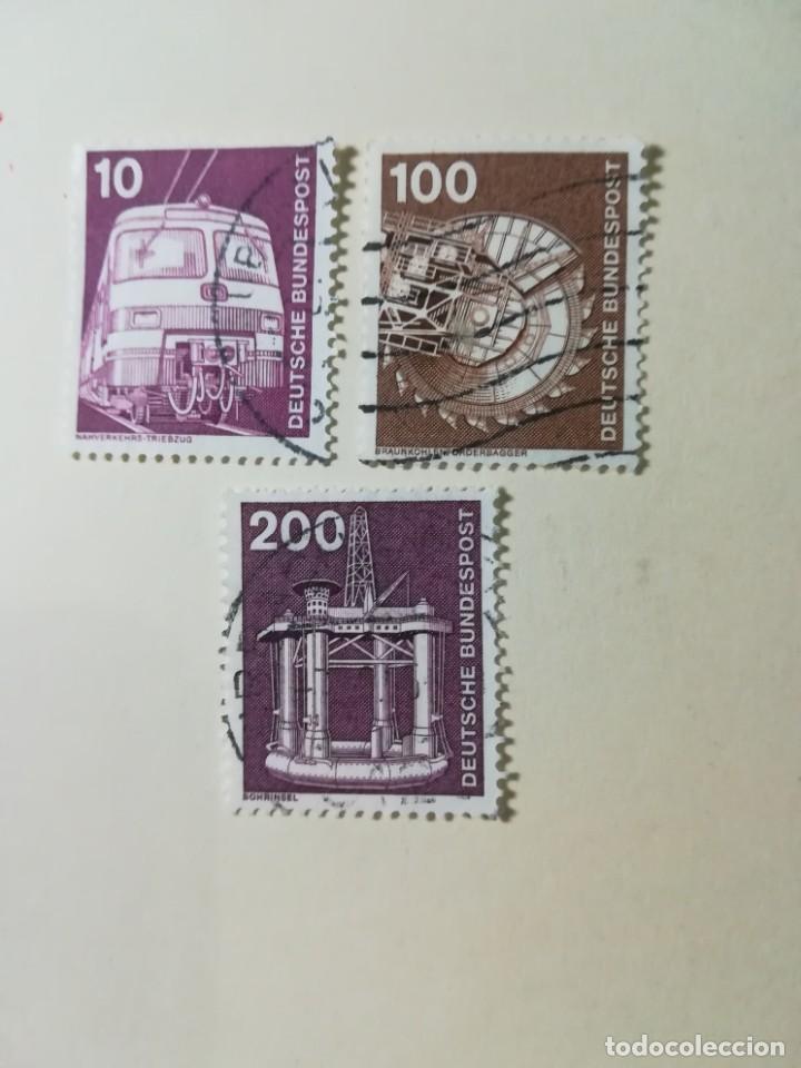 Stamps: REPUBLICA FEDERAL ALEMANA A&Ntilde;O 1975 3 VALORES