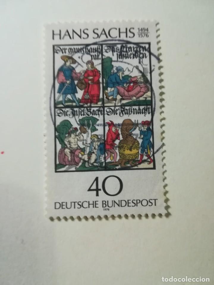 Stamps: REPUBLICA FEDERAL ALEMANA A&Ntilde;O 1976 YT 726