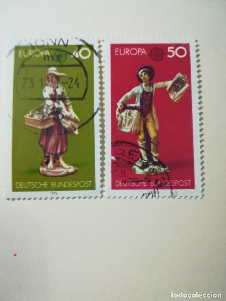 Stamps: REPUBLICA FEDERAL ALEMANA A&Ntilde;O 1976 YT 739 Y 740