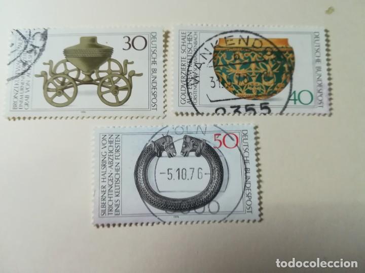 Stamps: REPUBLICA FEDERAL ALEMANA A&Ntilde;O 1976 YT 746-747 Y 748