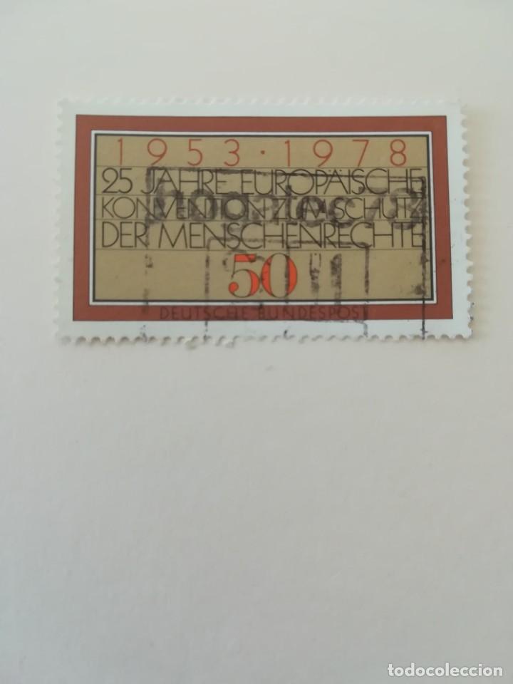 Stamps: REPUBLICA FEDERAL ALEMANA A&Ntilde;O 1978 YT 826