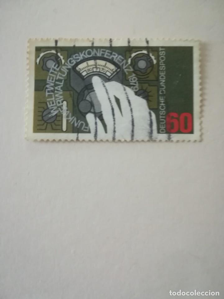 Stamps: REPUBLICA FEDERAL ALEMANA A&Ntilde;O 1979 YT 861