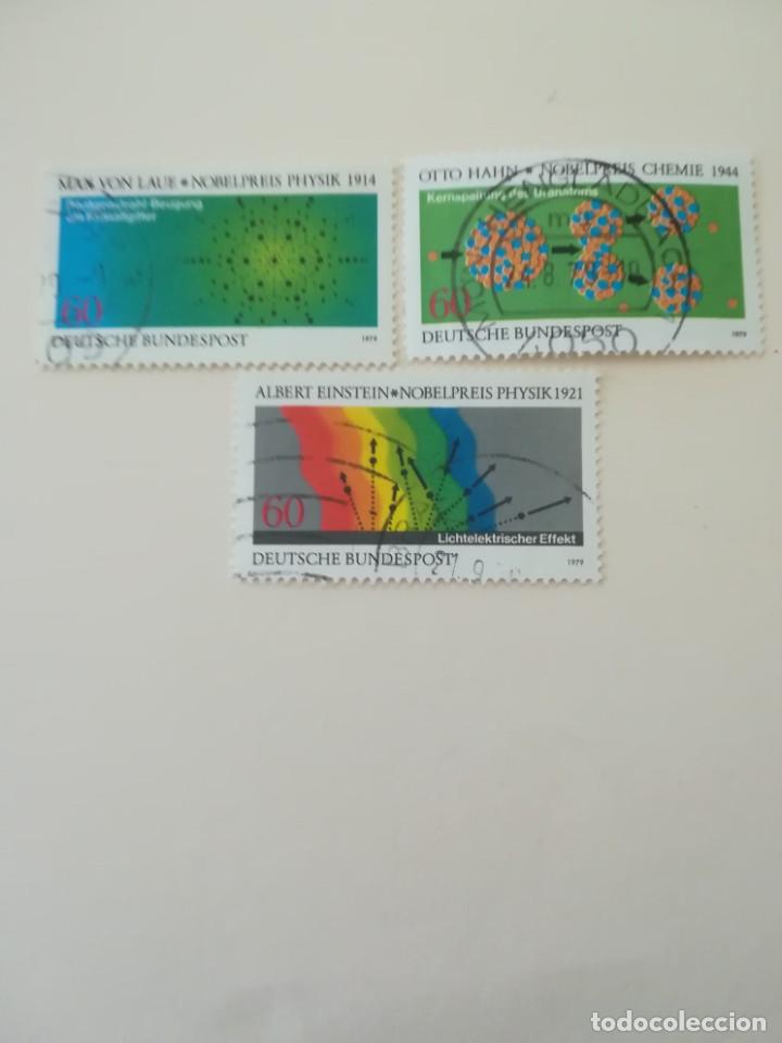 Stamps: REPUBLICA FEDERAL ALEMANA A&Ntilde;O 1979 YT 865-866 Y 867