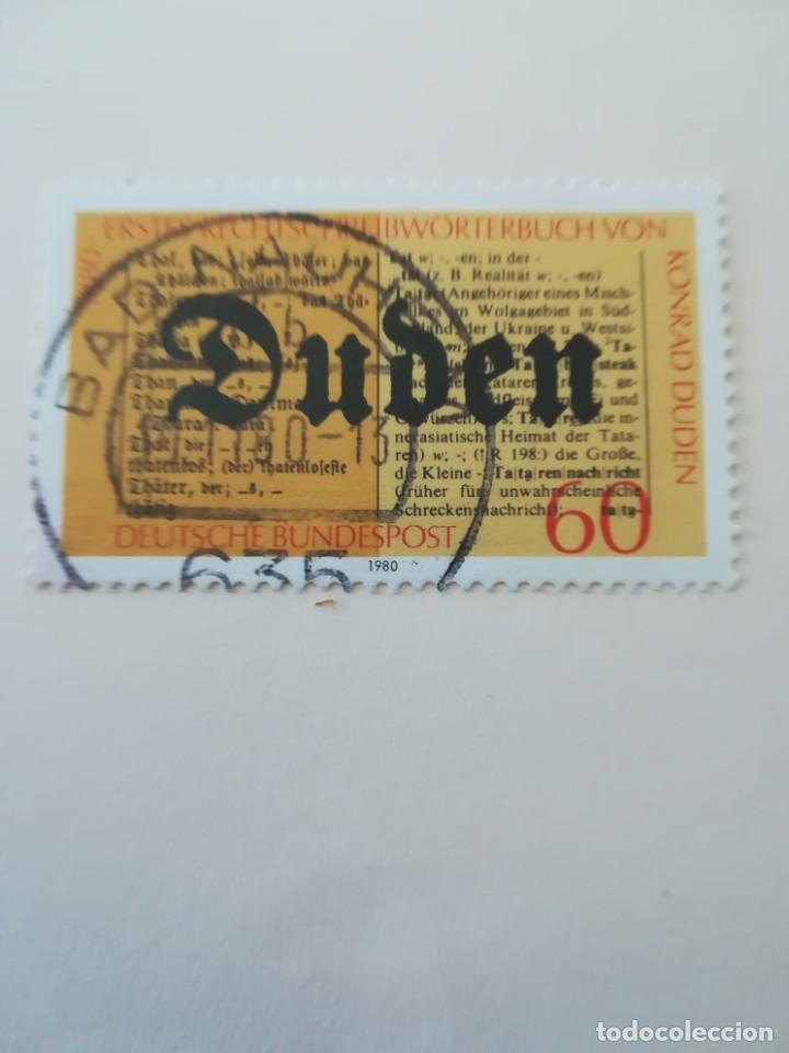 Stamps: REPUBLICA FEDERAL ALEMANA A&Ntilde;O 1980 YT 885