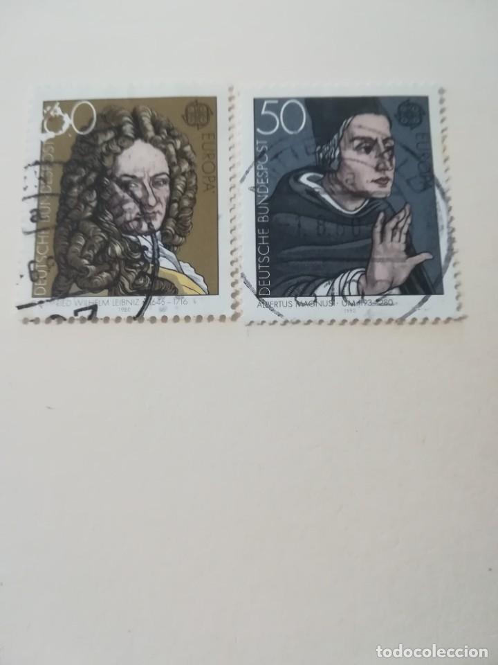 Stamps: REPUBLICA FEDERAL ALEMANA A&Ntilde;O 1980 YT 893 Y 894