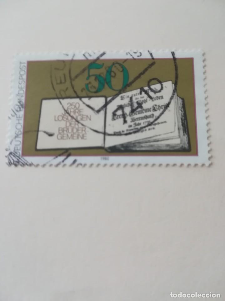 Stamps: REPUBLICA FEDERAL ALEMANA A&Ntilde;O 1980 YT 900