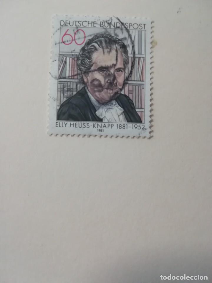 Stamps: REPUBLICA FEDERAL ALEMANA A&Ntilde;O 1981 YT 914