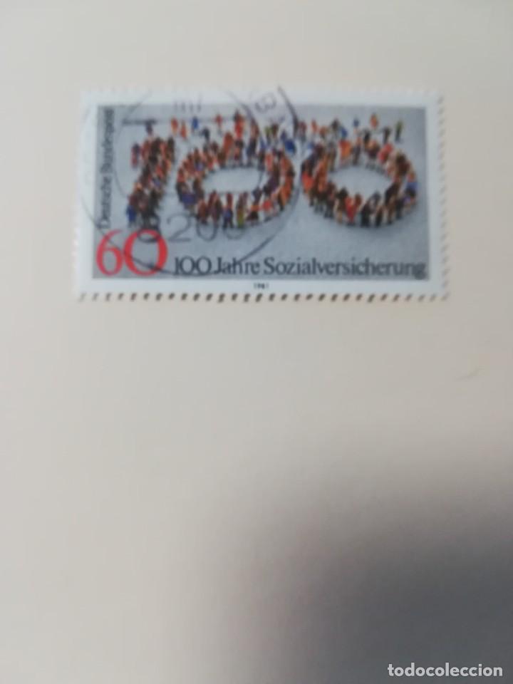 Stamps: REPUBLICA FEDERAL ALEMANA A&Ntilde;O 1981 YT 949