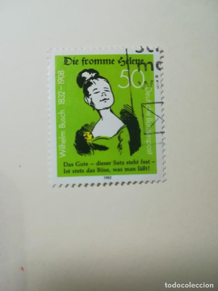 Stamps: REPUBLICA FEDERAL ALEMANA A&Ntilde;O 1982 YT 961