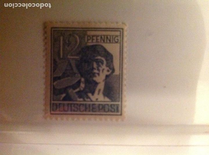 Stamps: Sellos de Alemania num. 36 z pfenning post