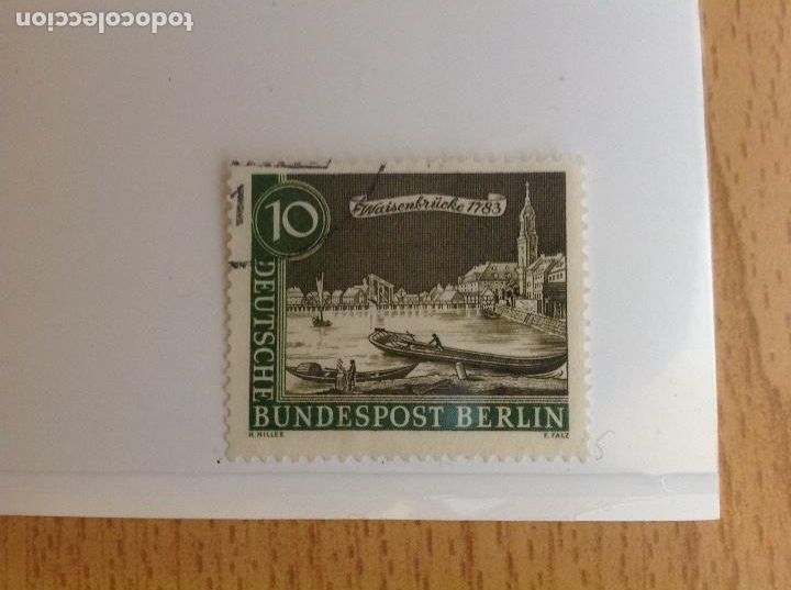 Timbres: Sellos de ALEMANIA (BERL&Iacute;N). DEUTSCHE BUNDERPOST. num. 197