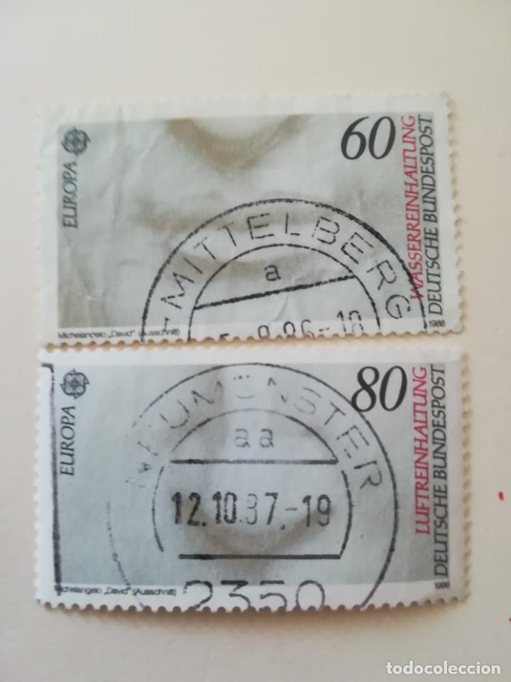 Stamps: REPUBLICA FEDERAL ALEMANA A&Ntilde;O 1986 YT 1110 Y 1111