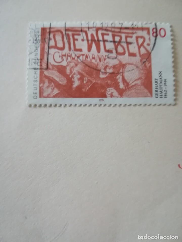 Stamps: REPUBLICA FEDERAL ALEMANA A&Ntilde;O 1987 YT 1176