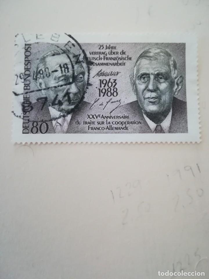 Stamps: REPUBLICA FEDERAL ALEMANA A&Ntilde;O 1988 YT 1183