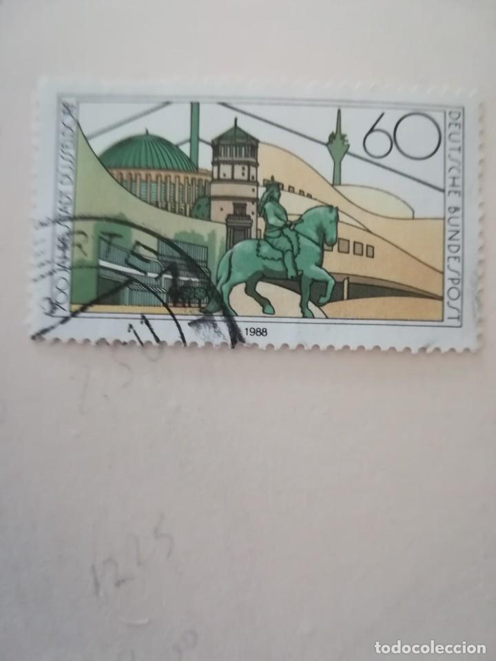 Stamps: REPUBLICA FEDERAL ALEMANA A&Ntilde;O 1988 YT 1201