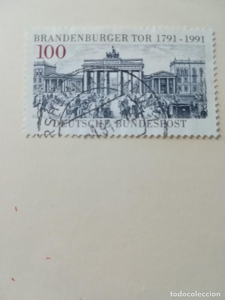 Stamps: REPUBLICA FEDERAL ALEMANA A&Ntilde;O 1991 YT 1324