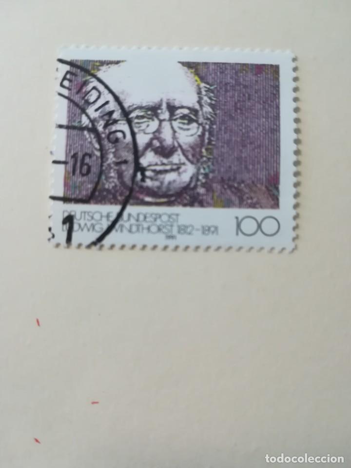 Stamps: REPUBLICA FEDERAL ALEMANA A&Ntilde;O 1991 YT 1342