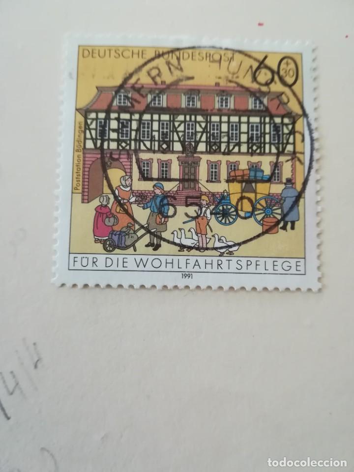 Stamps: REPUBLICA FEDERAL ALEMANA A&Ntilde;O 1991 YT 1396