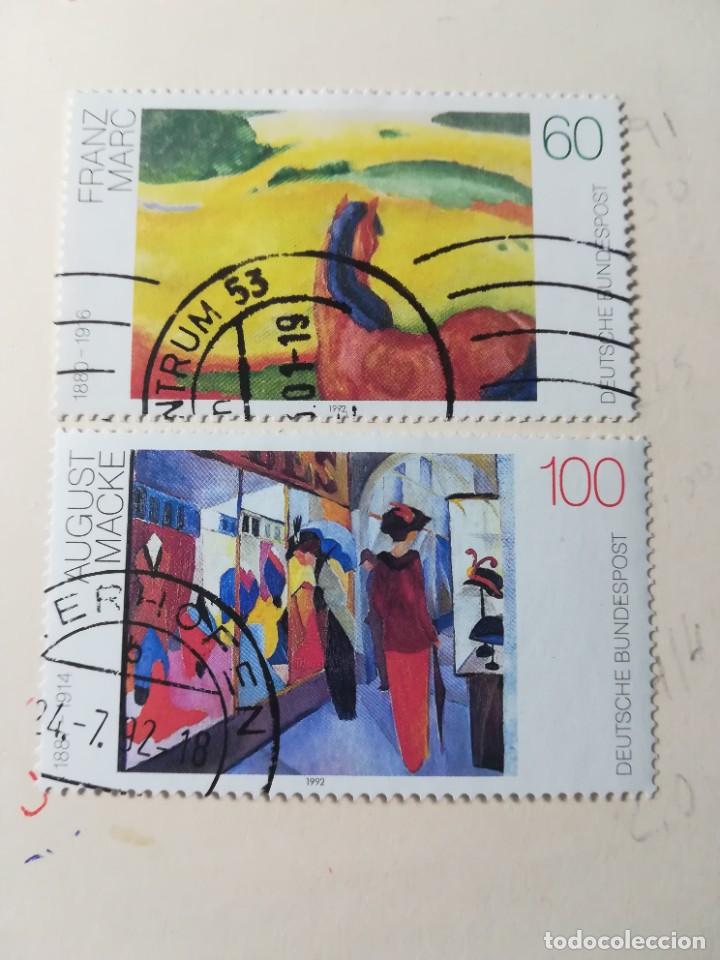Stamps: REPUBLICA FEDERAL ALEMANA A&Ntilde;O 1992 YT 1445 y 1446