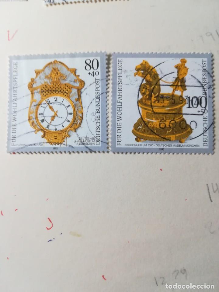 Stamps: REPUBLICA FEDERAL ALEMANA A&Ntilde;O 1992 YT 1465 y 1466