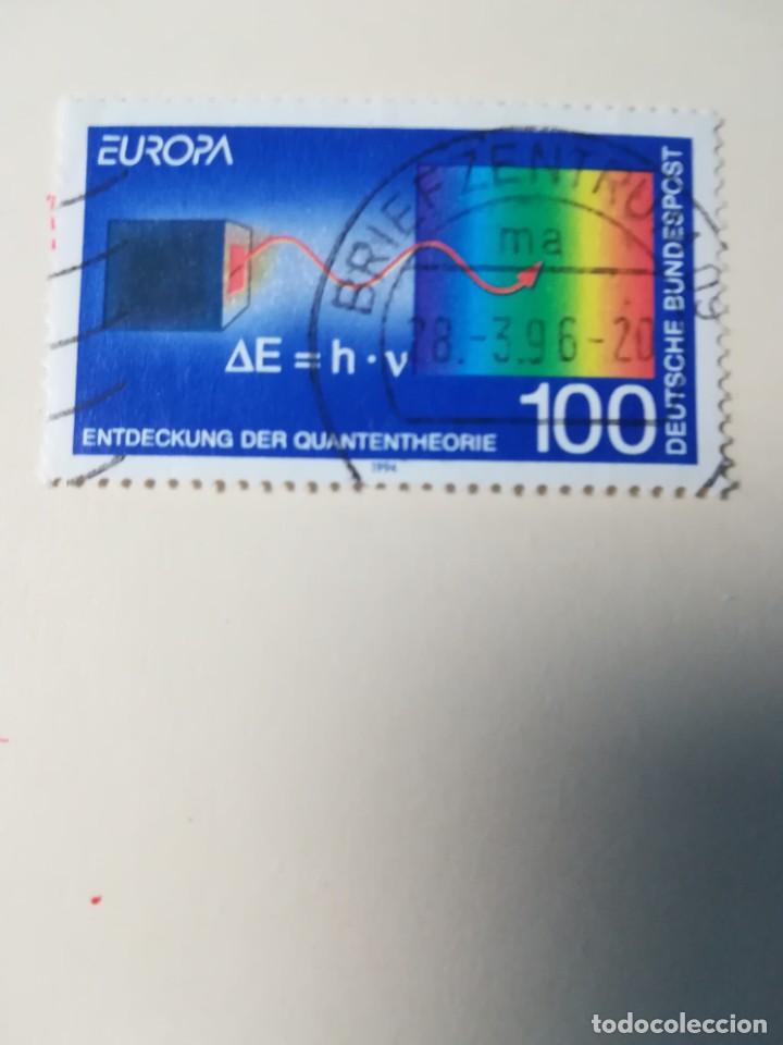 Stamps: REPUBLICA FEDERAL ALEMANA A&Ntilde;O 1994 YT 1562
