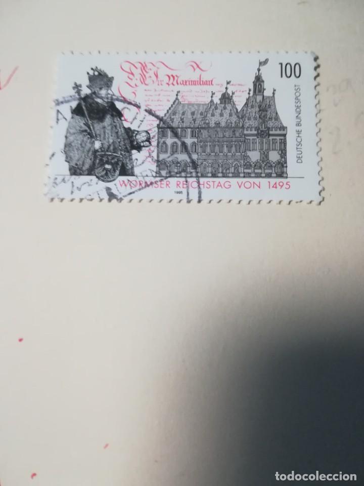 Stamps: REPUBLICA FEDERAL ALEMANA A&Ntilde;O 1995 YT 1605