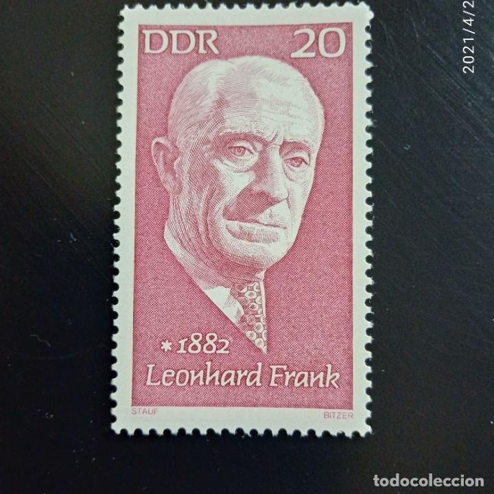 Sellos: DDR 29, LEONARD FRANK A&Ntilde;O 1976. - Foto 1