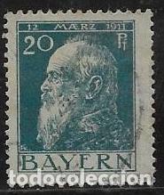Sellos: ALEMANIA, ESTADO DE BAVIERA YVERT 79 - Foto 1