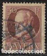 Sellos: ALEMANIA, ESTADO DE BAVIERA YVERT 101 - Foto 1