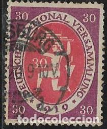 Sellos: ALEMANIA YVERT 109 - Foto 1