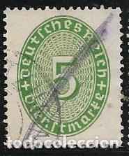 Sellos: ALEMANIA SERVICIOS YVERT 78 - Foto 1