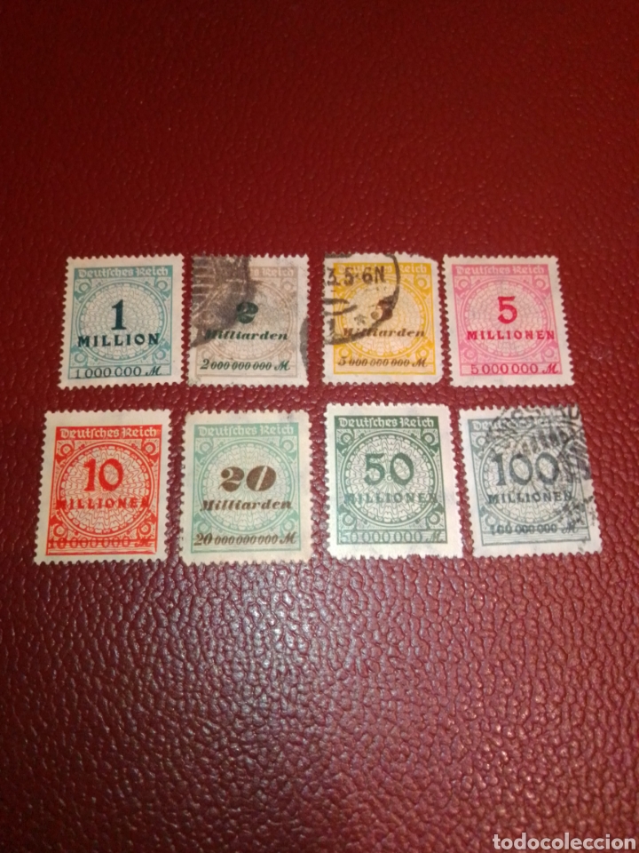 Sellos: Alemania inflaci&oacute;n. - Foto 1