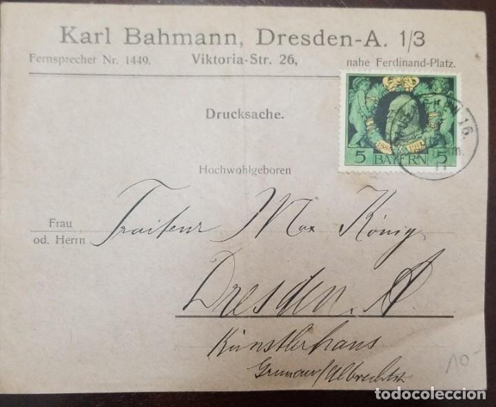 Sellos: O) 1911 BAVARIA ALEMANA, PRINCE REGENT LUITPOLD, SCT 92 5pf verde, JUBILEO DE PLATA DEL PRINCE REGE