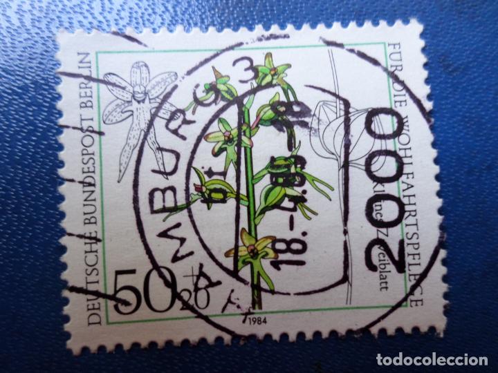 Briefmarken: alemania, berlin, 1984, orquideas, Yvert 685