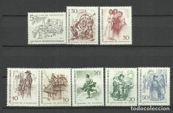 Stamps: ALEMANIA- BERLIN 1969- sellos ** serie