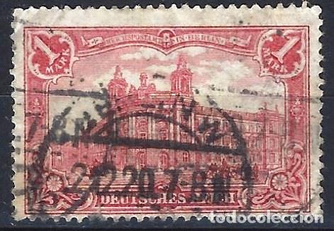 Sellos: ALEMANIA 1920 - EDIFICIO DE CORREOS DE BERL&Iacute;N - USADO - Foto 1