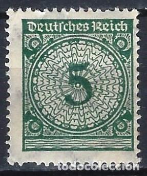 Selos: ALEMANIA 1923 - CIFRAS, REFORMA MONETARIA - MH*