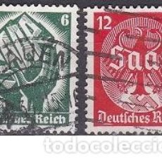 Sellos: LOTE DE SELLOS ANTIGUOS DE ALEMANIA III REICH - OCUPACION - EL SARRE - NAZI - WWII