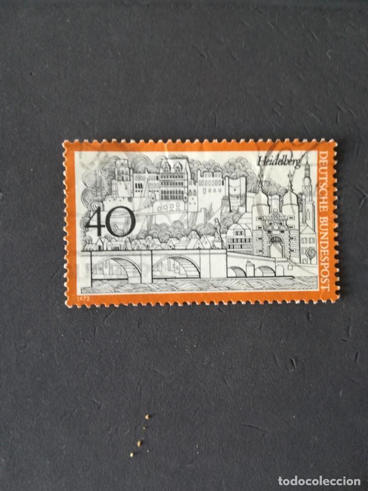 Briefmarken: REPUBLICA FEDERAL ALEMANA A&Ntilde;O 1972 YT 597