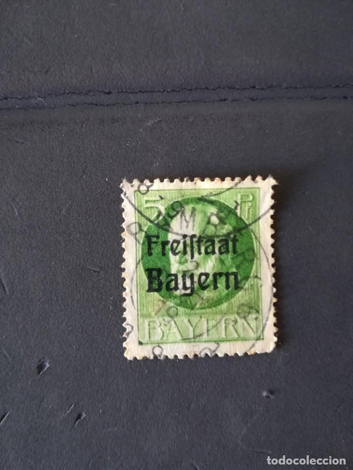 Sellos: BAVIERA A&Ntilde;O 1919 YT 153 A - Foto 1